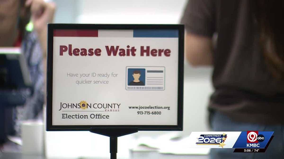 Johnson County, Kansas, residents set early voting record