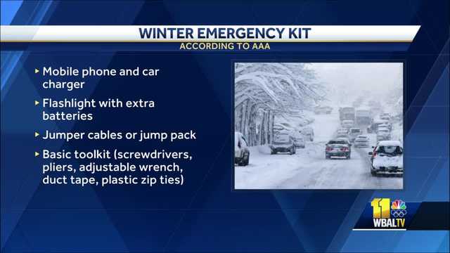 AAA's recommendations for winter weather emergency - Vimarsana News