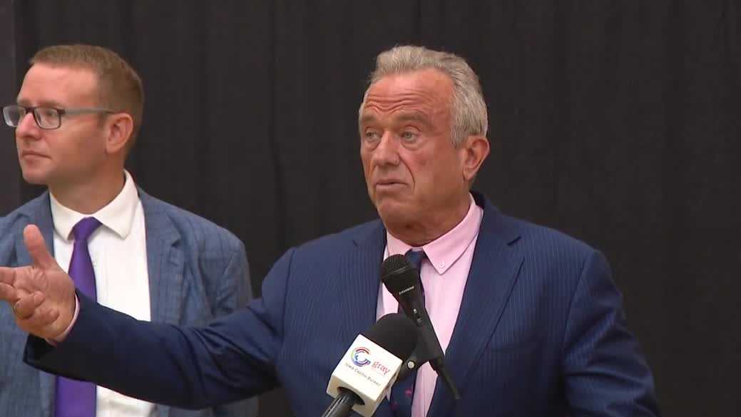 Robert F. Kennedy Jr. visits Newton to re-launch Presidential Fitness Test