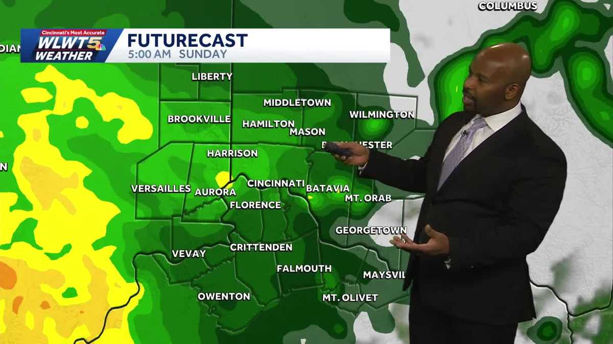 Weekend Starts Nice, Rain Threat Sunday Cincinnati