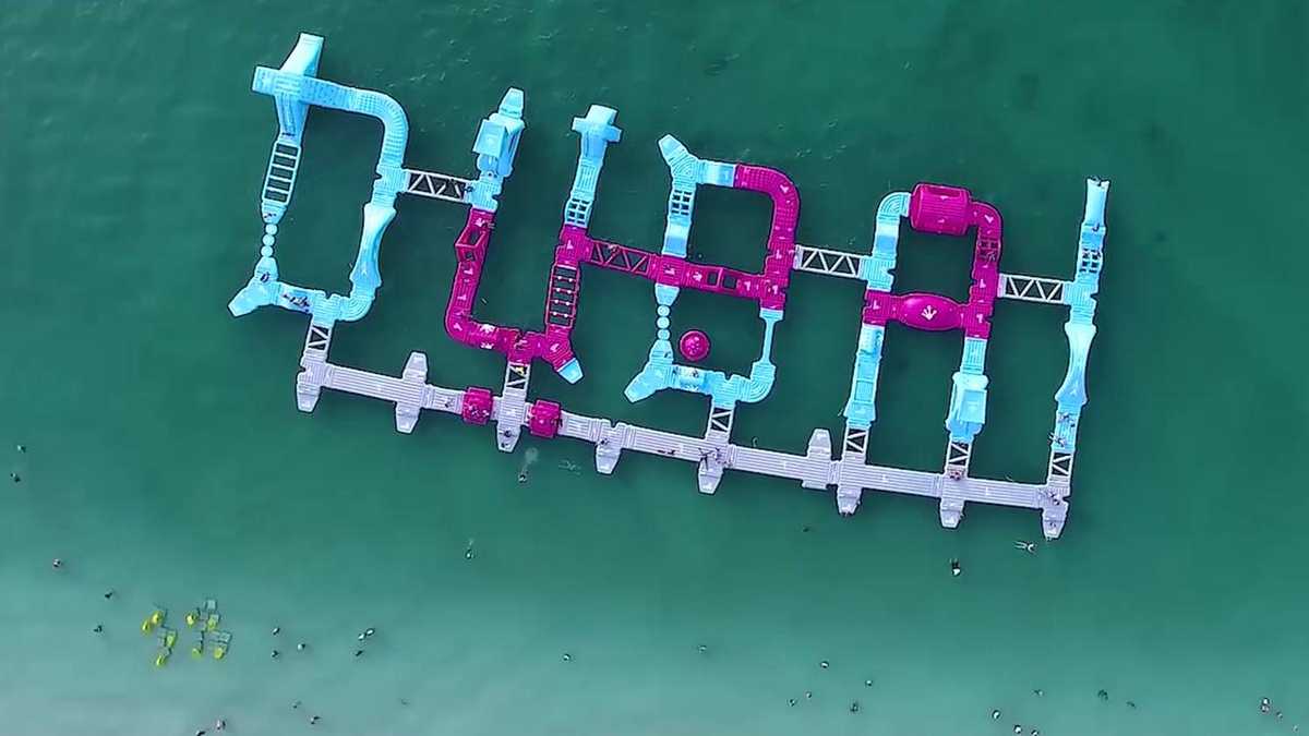 Dubai Waterpark Is Completely Inflatable