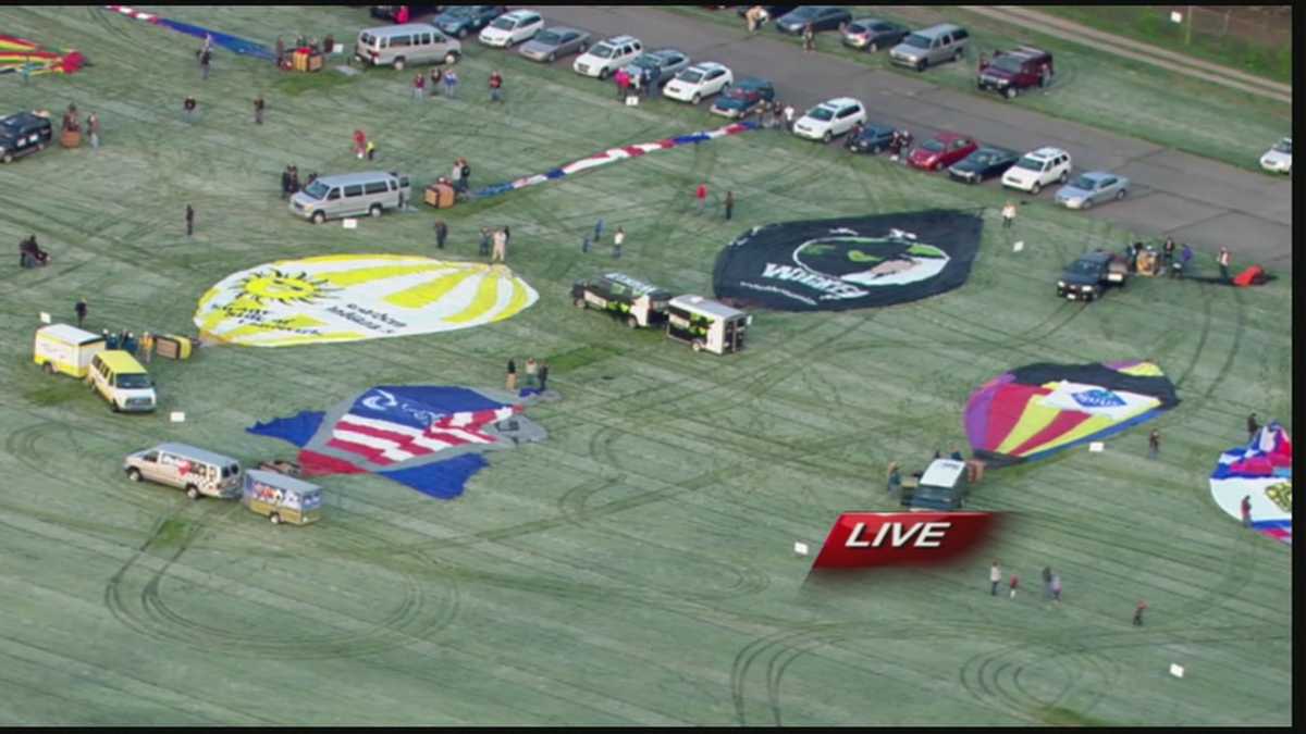 Balloons prepare for Great Balloon Fest