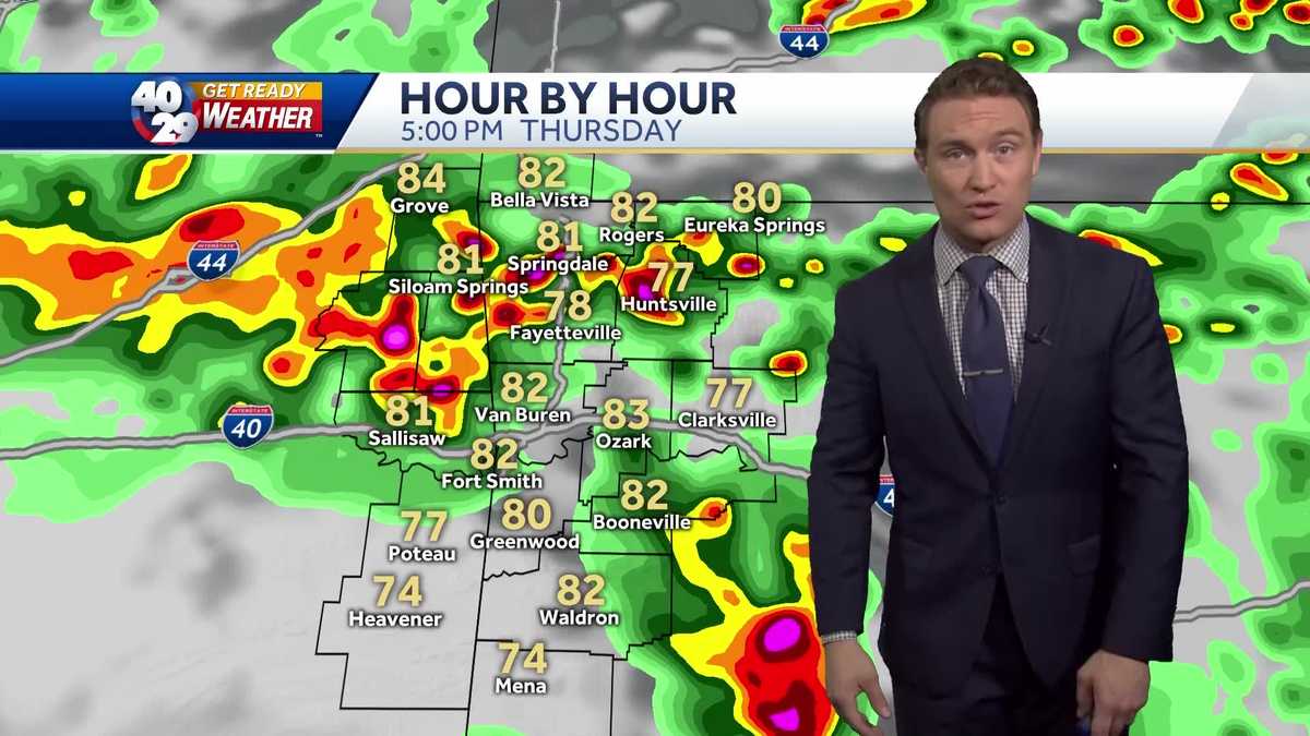 More rain and storms on the way the next few days