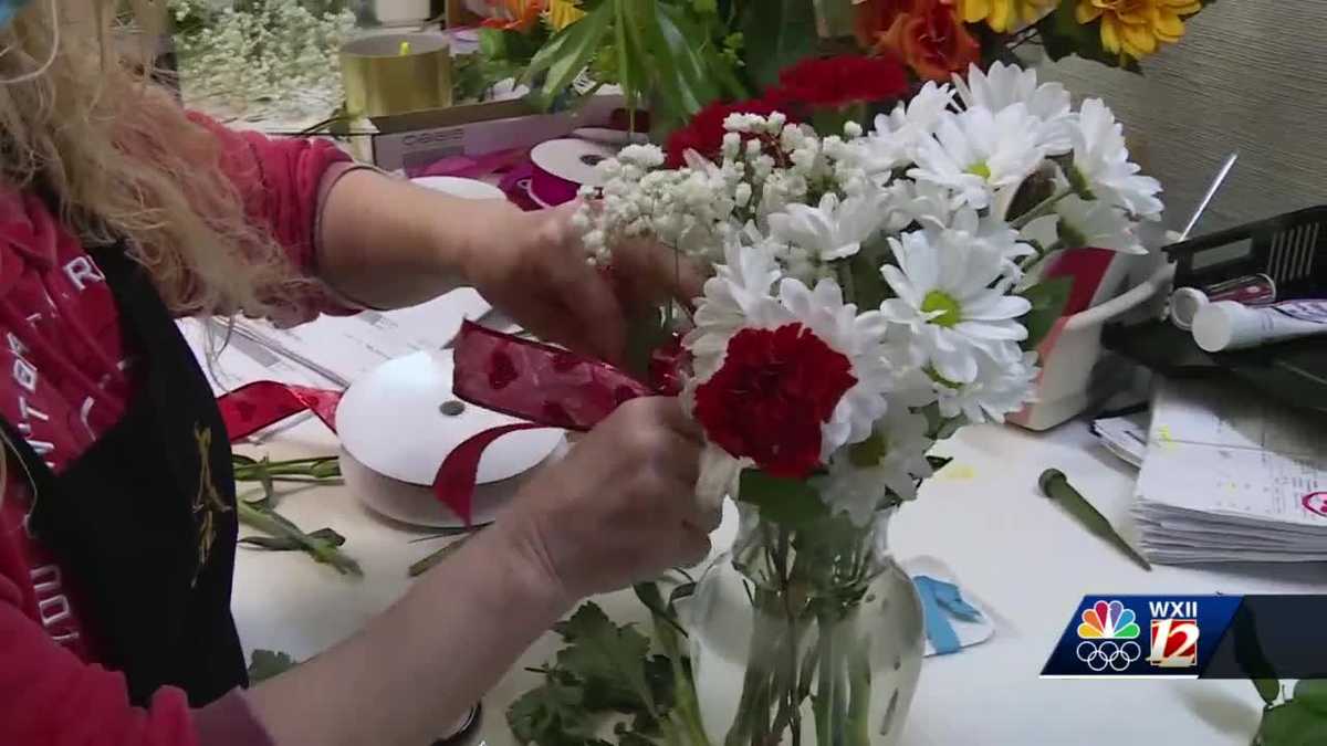 Valentine's Day: Triad florist works to spread joy