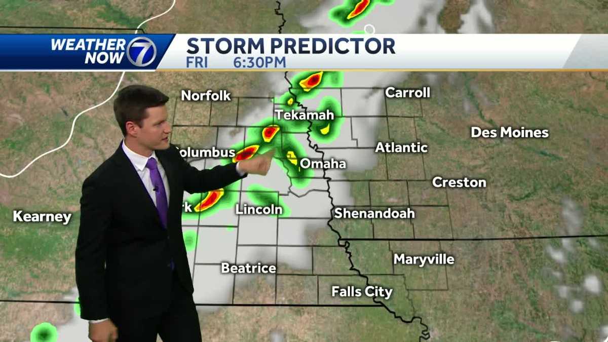 Humid Thursday, storms possible Friday evening