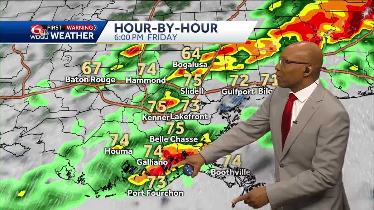 New Orleans, WDSU Weather Alert Day for Severe Weather