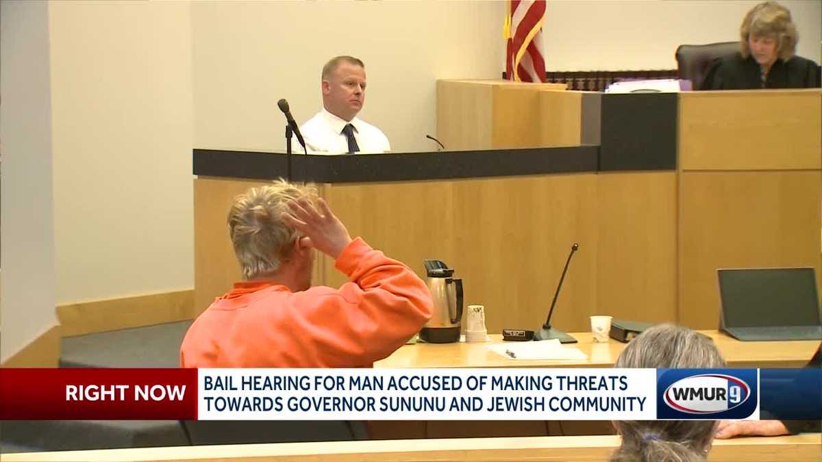 Bail hearing held for man accused of making threats against governor ...