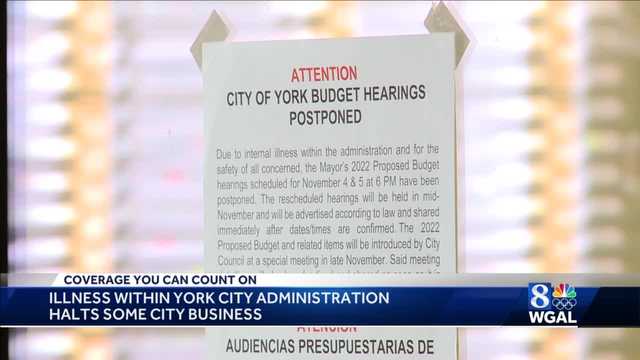 York budget hearings postponed due to illness - Vimarsana News