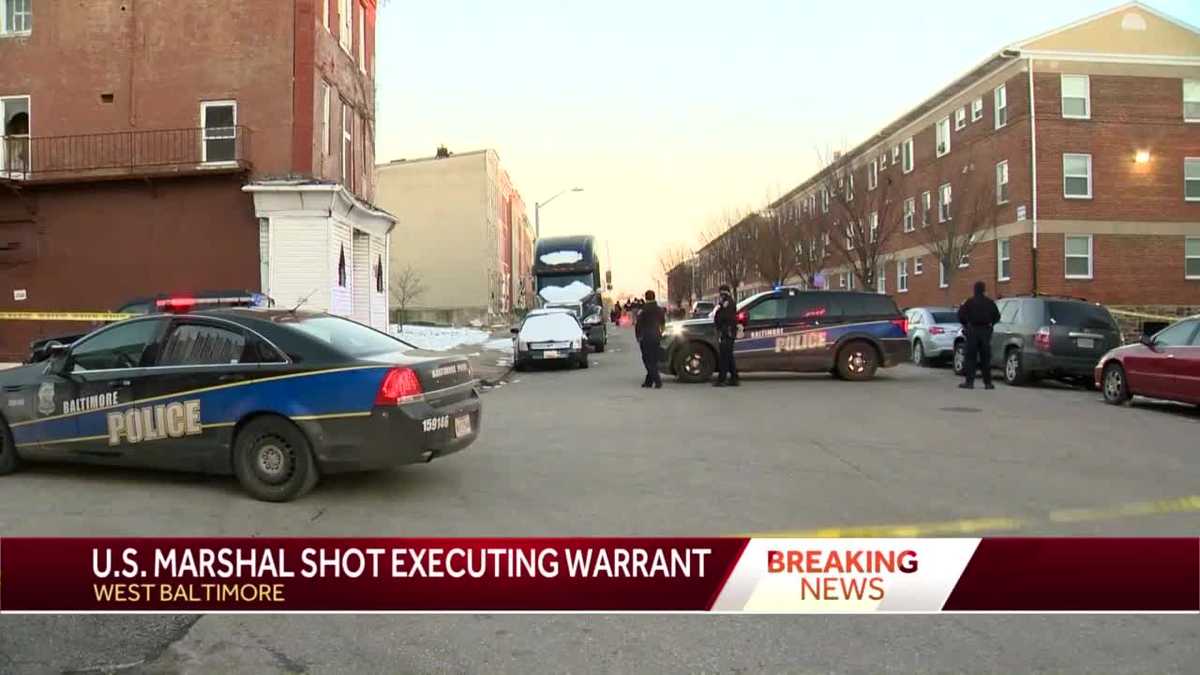 Deputy Us Marshal Shot While Serving Warrant In West Baltimore 2896