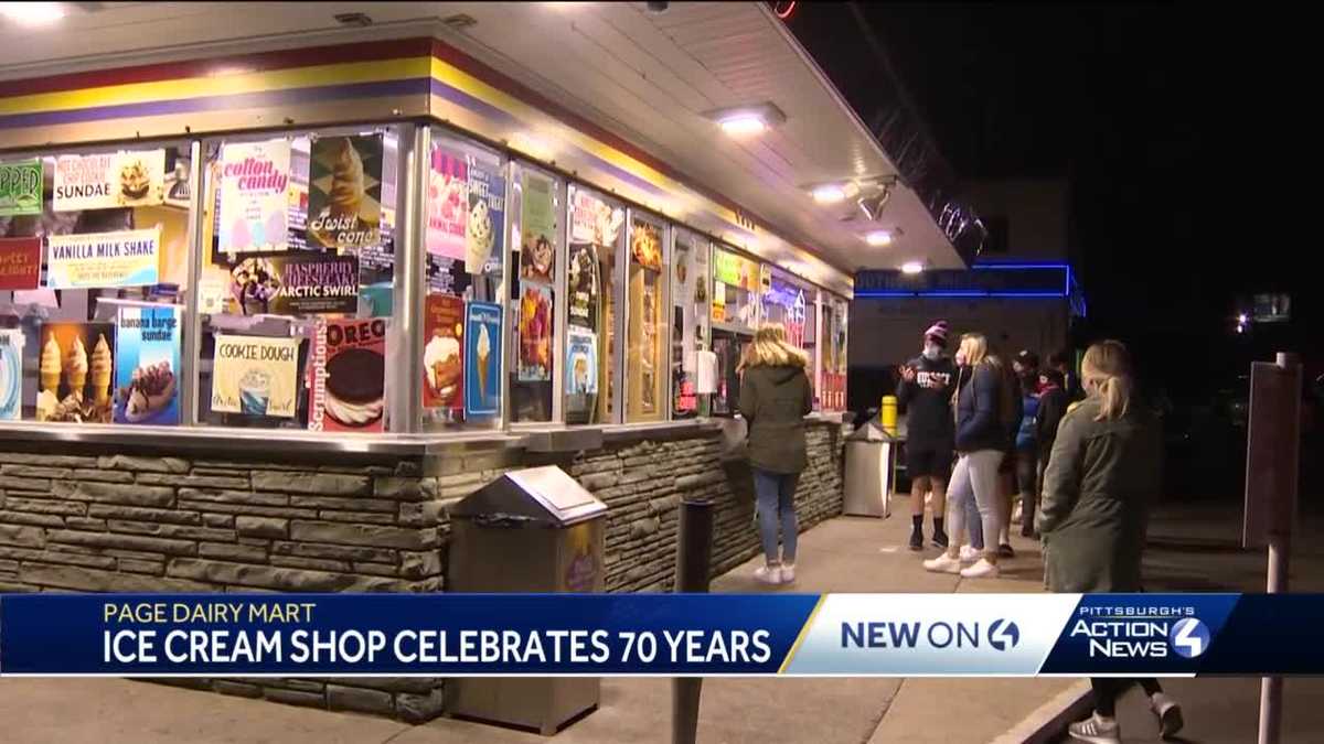 Page Dairy Mart Pittsburgh ice cream shop celebrates 70 years