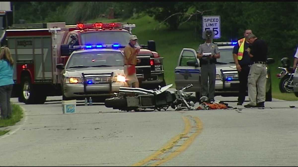 Coroner: Motorcycle collides with car, 1 dead