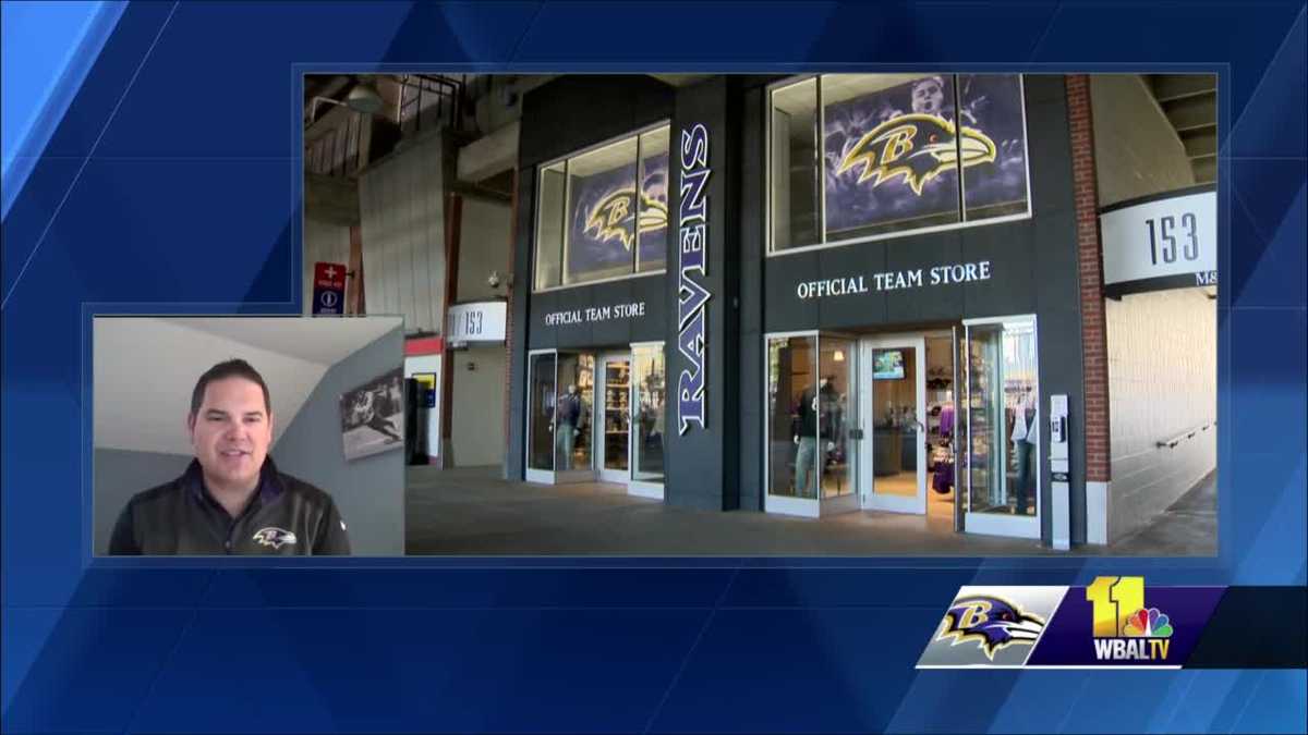 Baltimore Ravens popup shop opens