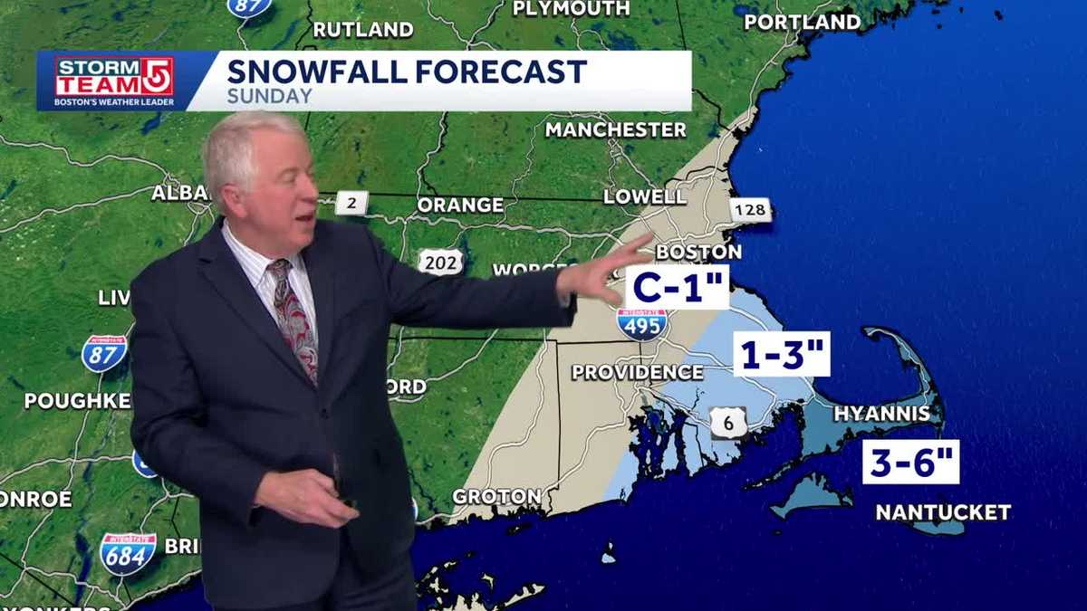 Video: Below-zero wind chills, coastal storm Sunday