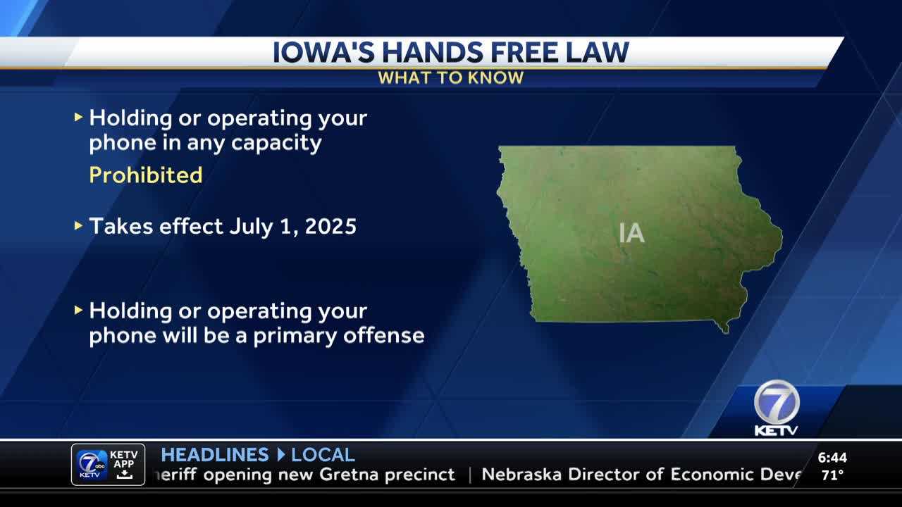What you need to know: Hands-Free driving law kicks into gear in July