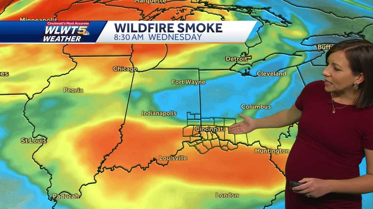 Hazy skies and warmer temperatures