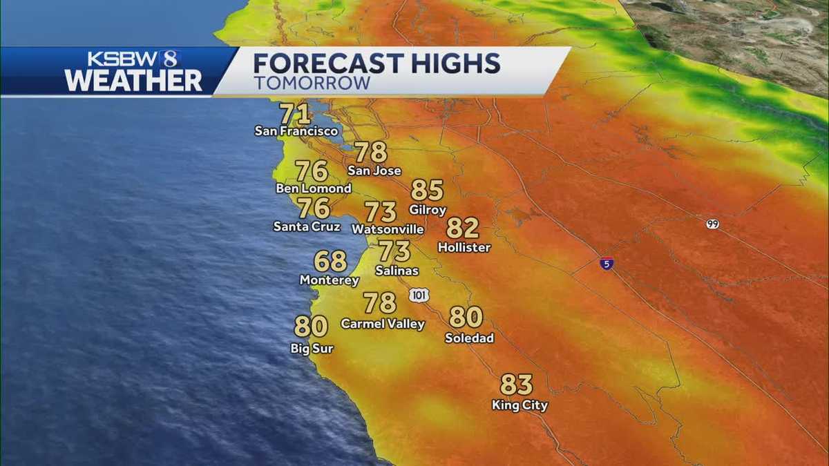 Fall like weather to continue on Wednesday