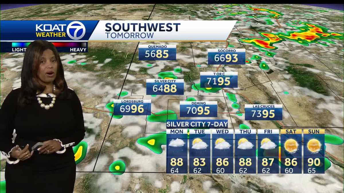 Rain chances remain in the forecast, but warmer days are on the horizon