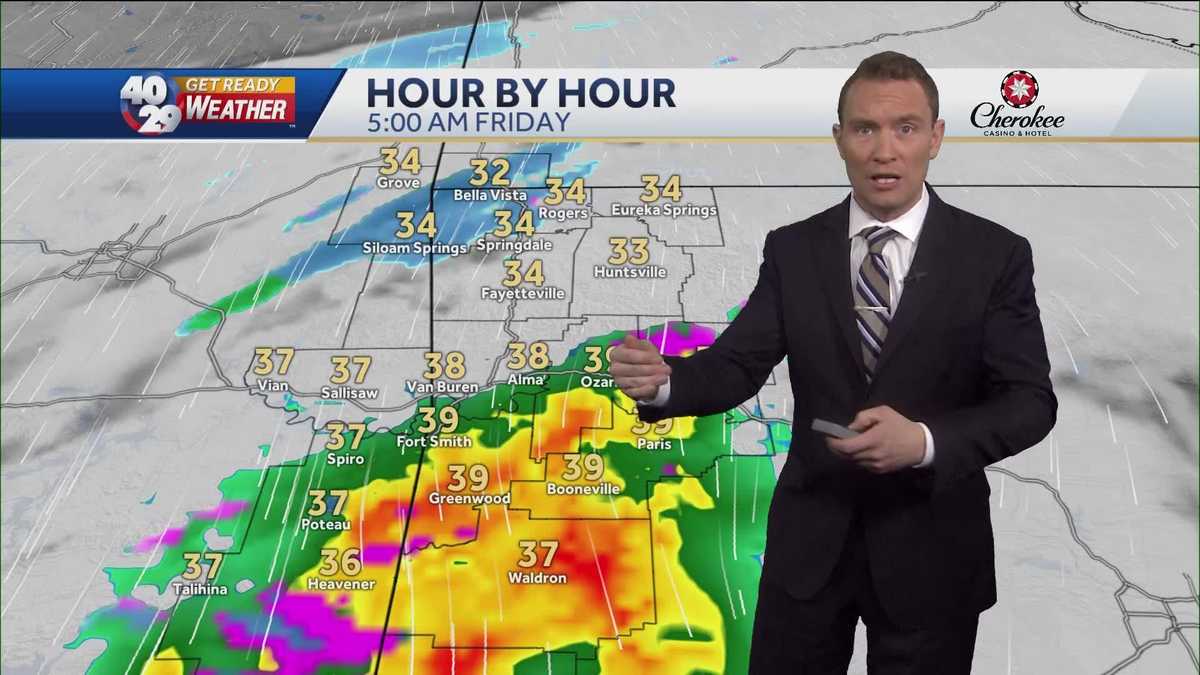 Wintry mix possible Friday