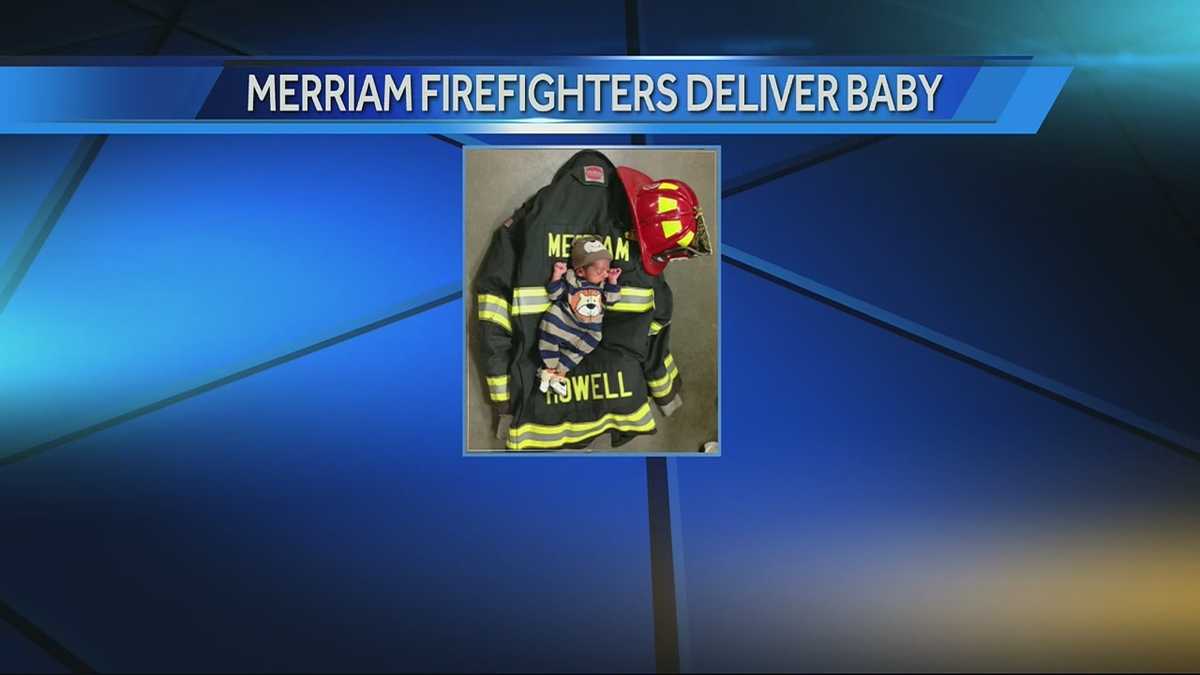 Merriam firefighters reunite with baby they helped deliver