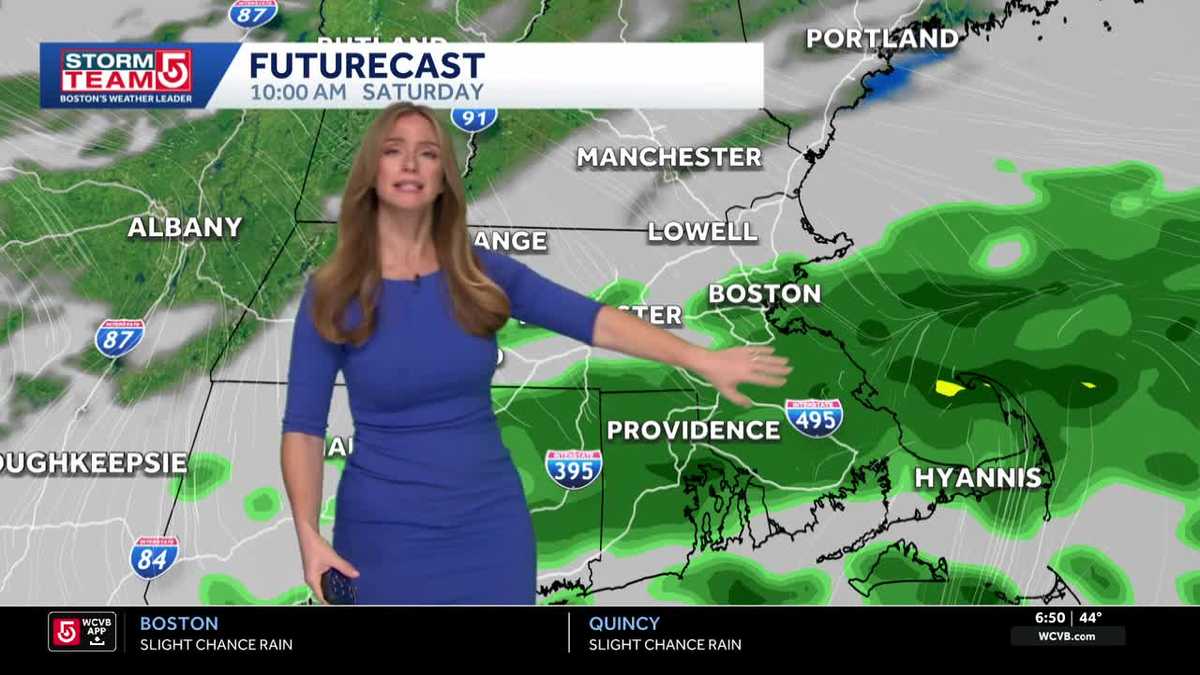 Video: Showers Today, Rain Potential For Holiday Travel Week