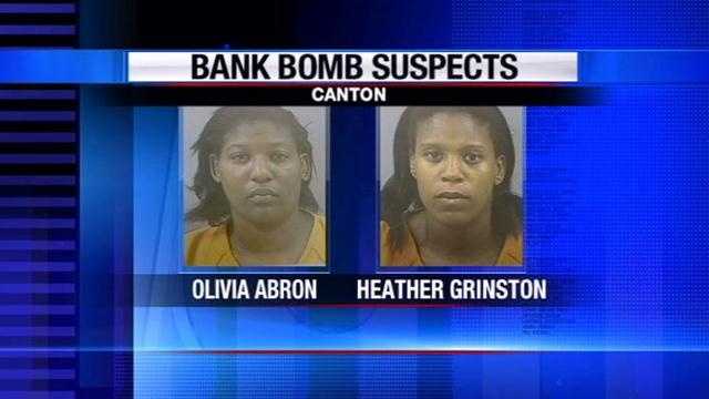 Bond set for women in attempted bank robbery