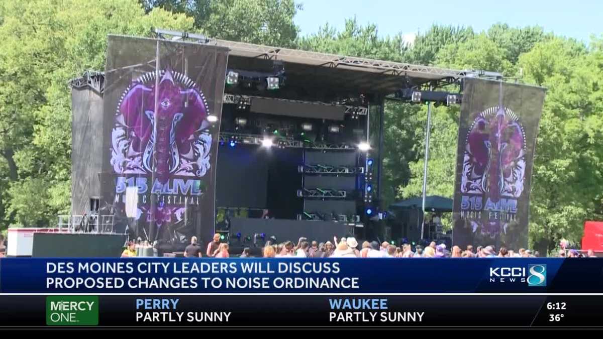 Noise ordinance changes would target new concert venue