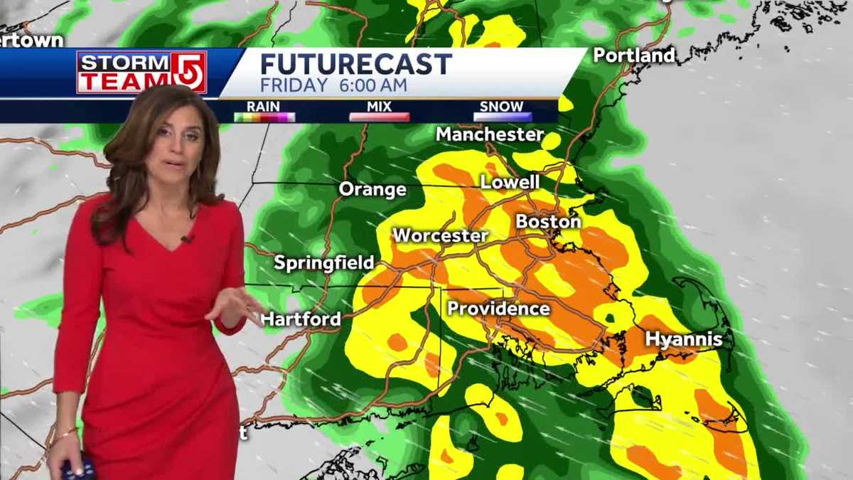 Video: Heavy rain Thursday night into Friday