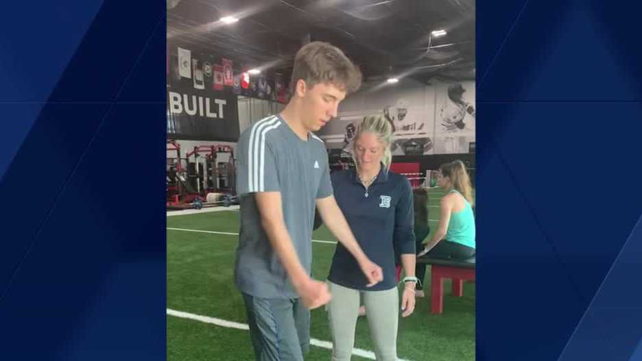 'It's definitely amazing': Teen paralyzed in diving accident begins to take steps - Vimarsana News