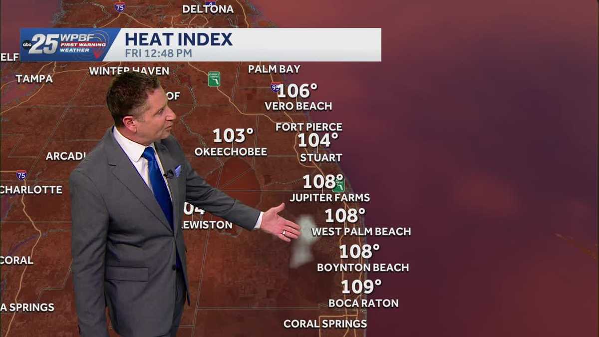 Rain increases before more Saharan Dust arrives