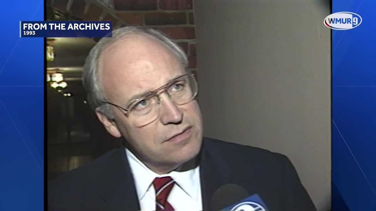 From the archives: 1993 report on Dick Cheney's visit to New Hampshire