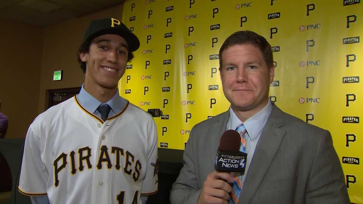 Pirates firstround pick Cole Tucker arrives in Pittsburgh