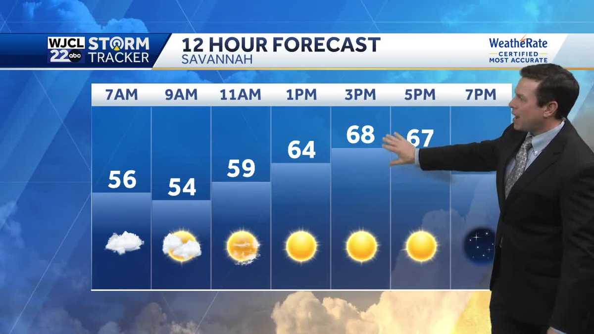 Lots of sunshine today but gusty northwest winds - WJCL