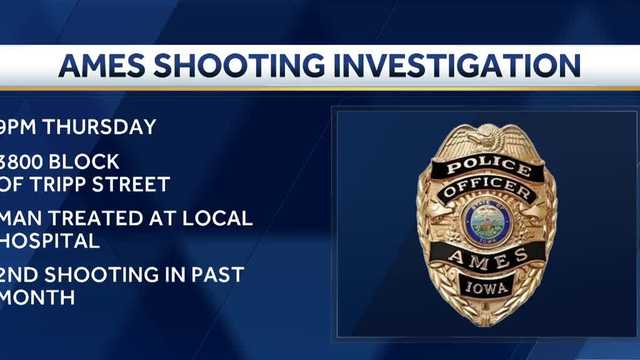 Ames shooting: One man hospitalized Thursday night - Vimarsana News