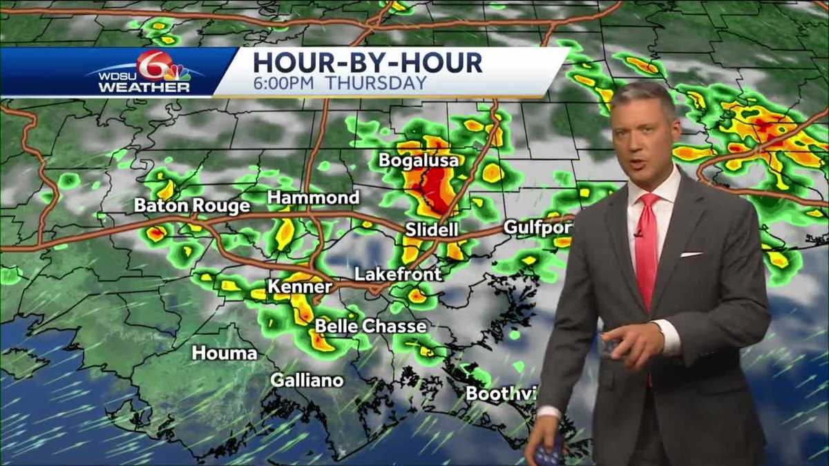 Record heat and storms chances are here and last into next week