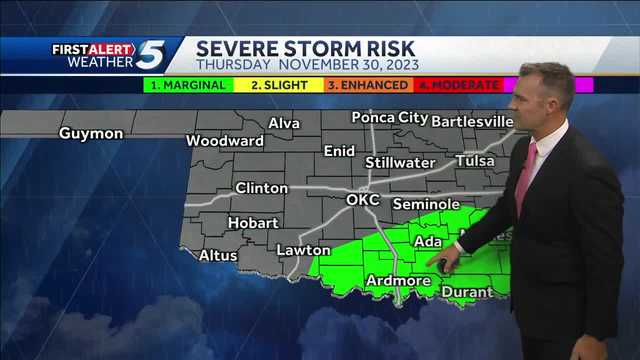 TIMELINE: Oklahoma could see storms, snow on Thursday - Vimarsana News