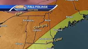 Fall foliage report: Colors starting to turn in western, northern areas