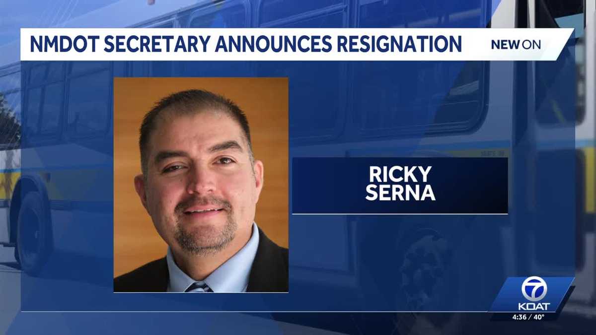New Mexico transportation secretary announces resignation