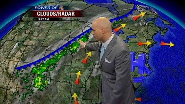 Mix of Sun and Clouds Today