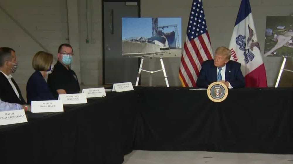 President Trump vows to approve remainder of disaster declaration
