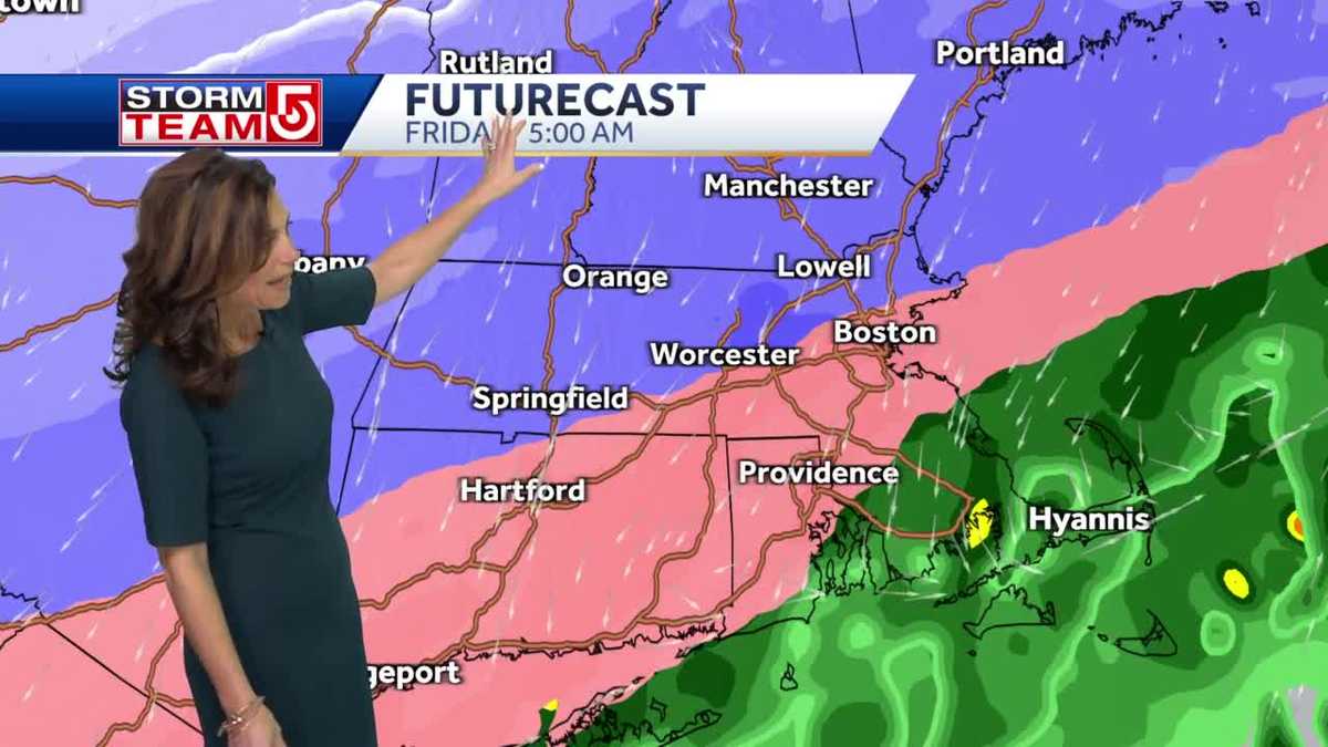 Video: Winter storm watch issued; snow, rain in forecast for end of week