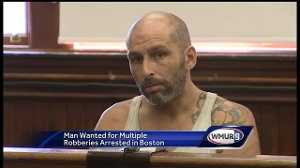 Man accused in bank robberies arrested in Boston