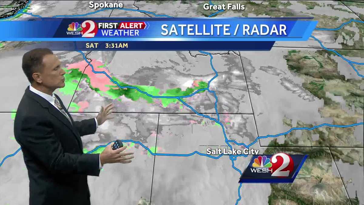 Cool & Breezy With Some Rain Along the Coast