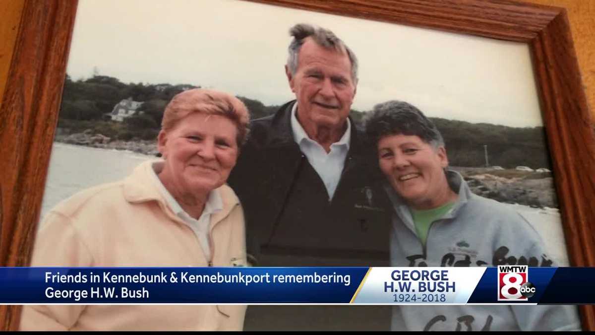 Friends in Kennebunkport, Kennebunk remember George H.W. Bush