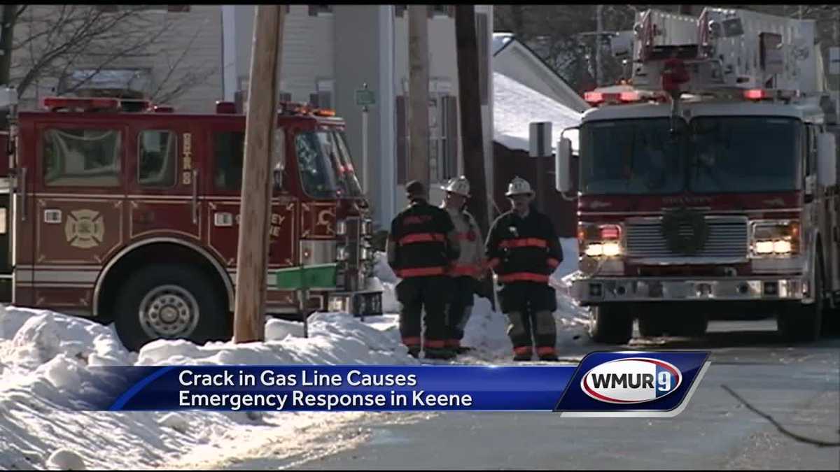 Crack in gas line causes emergency response in Keene