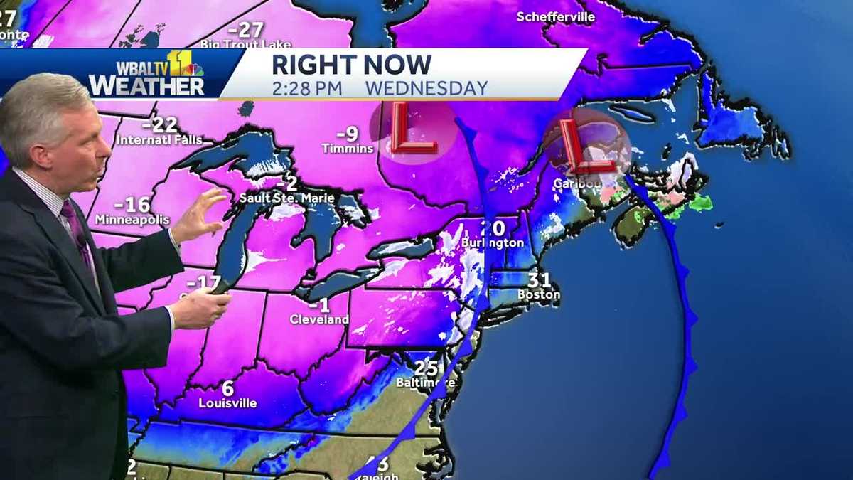 VERY cold into Thursday