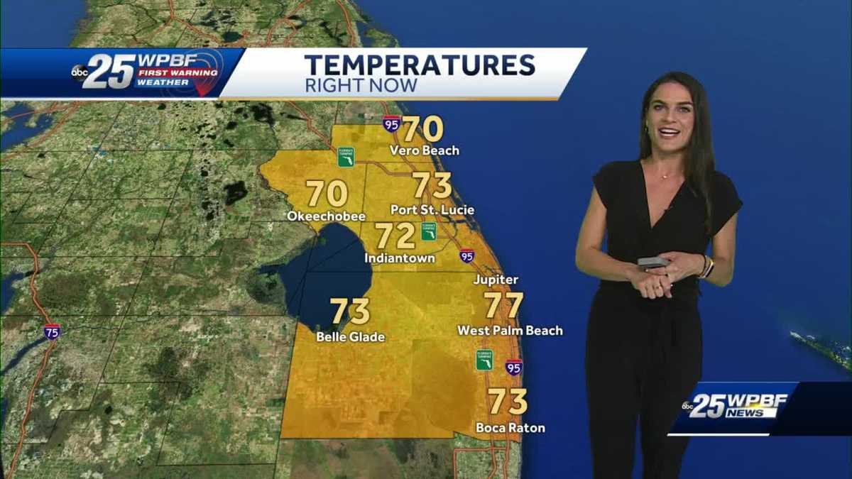 Few more warm days before the cool down