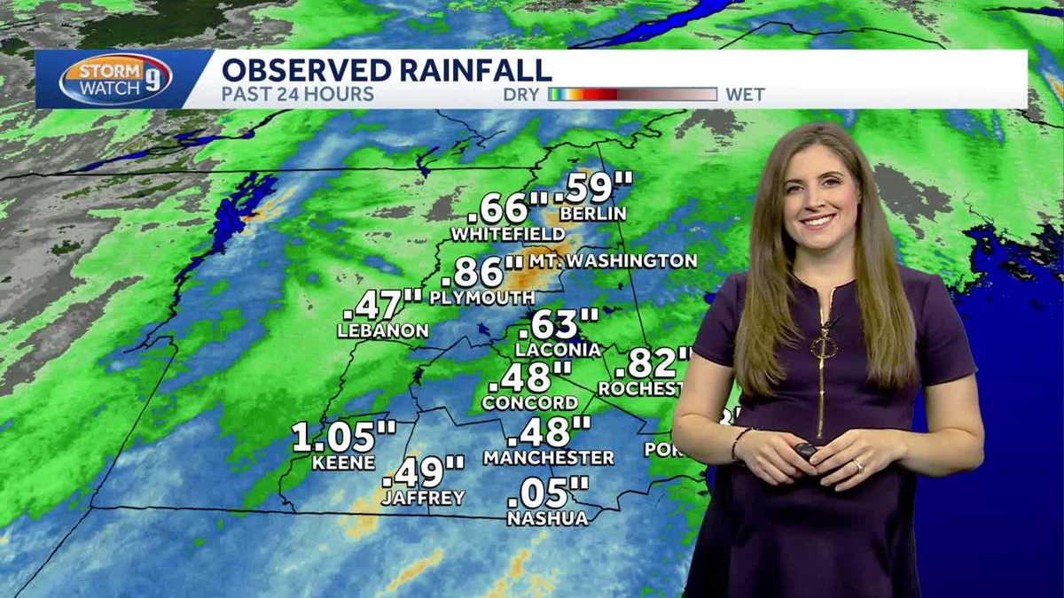 Video: Cooler temperatures move into New Hampshire