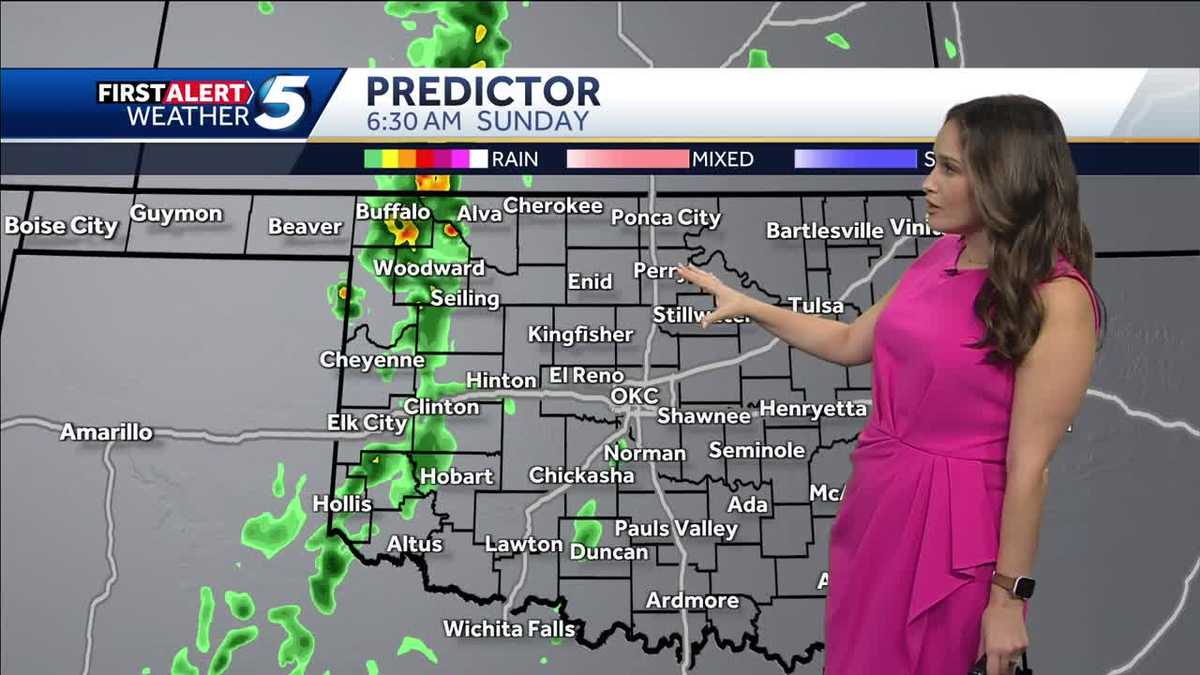Forecast Some Severe Storms Sunday