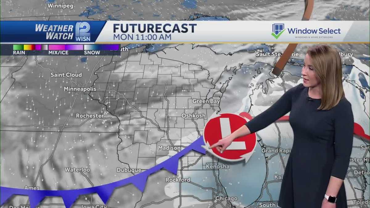 Videocast: Another round of snow Sunday night