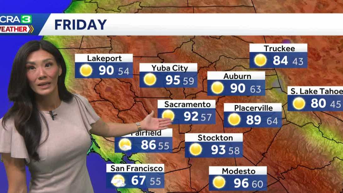 Northern California forecast: Brief cooldown Friday, but triple-digit heat is on the horizon